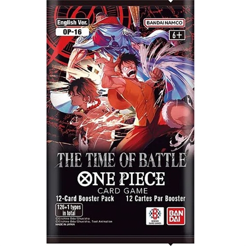 The Time of Battle - OP16 - Booster Pack - One Piece Card Game (ENG)